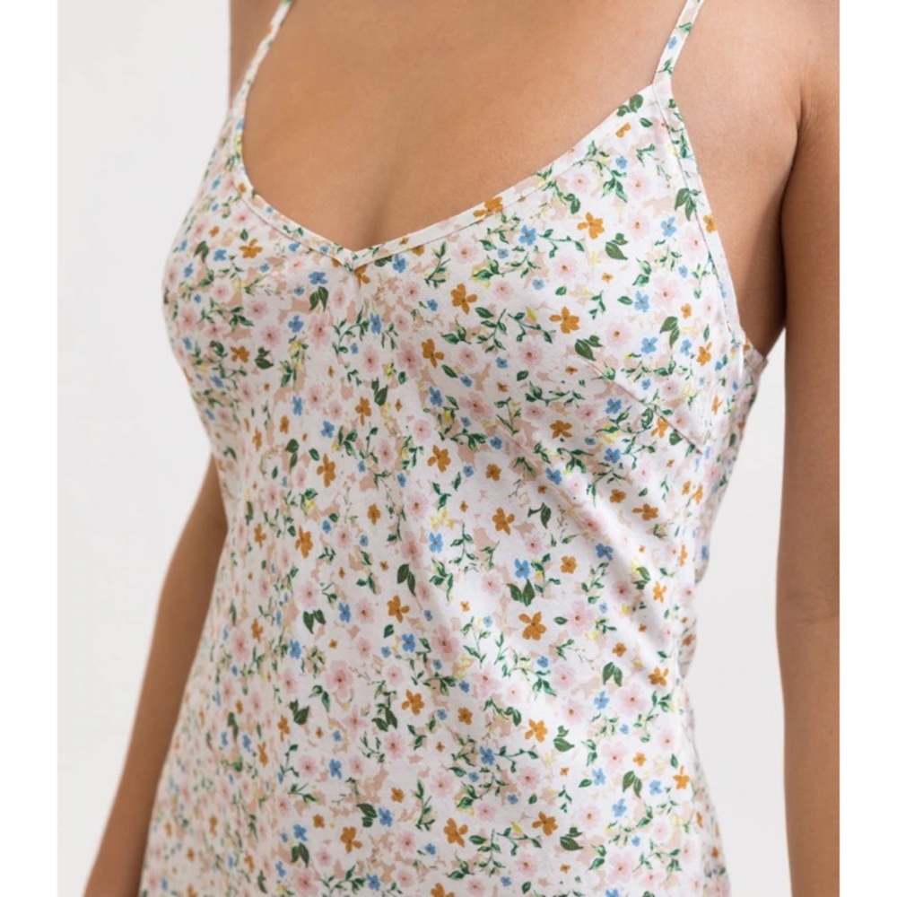 Rythm Livin Lavinia Peach Parfait Slip Dress